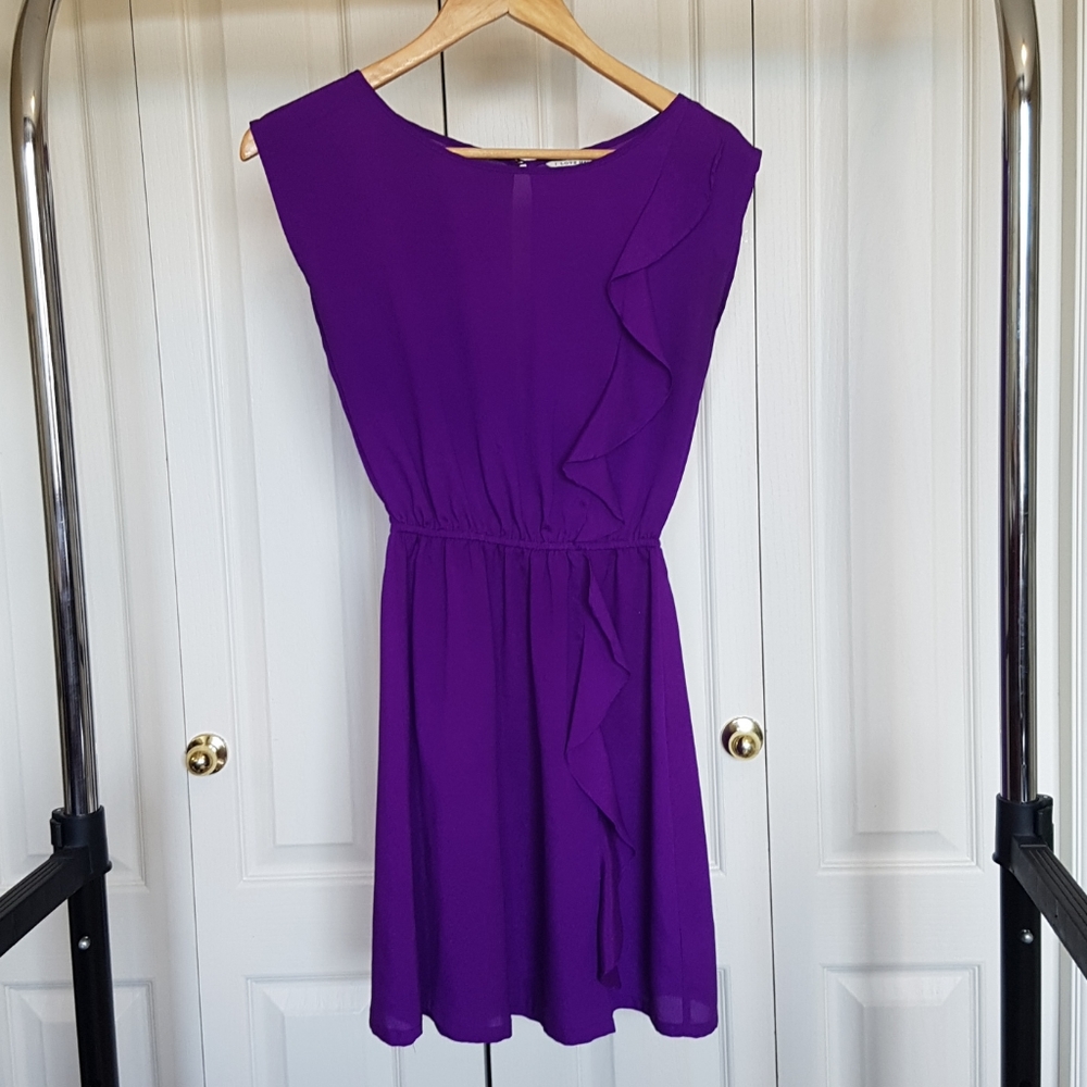 I Love H81 Purple Dress